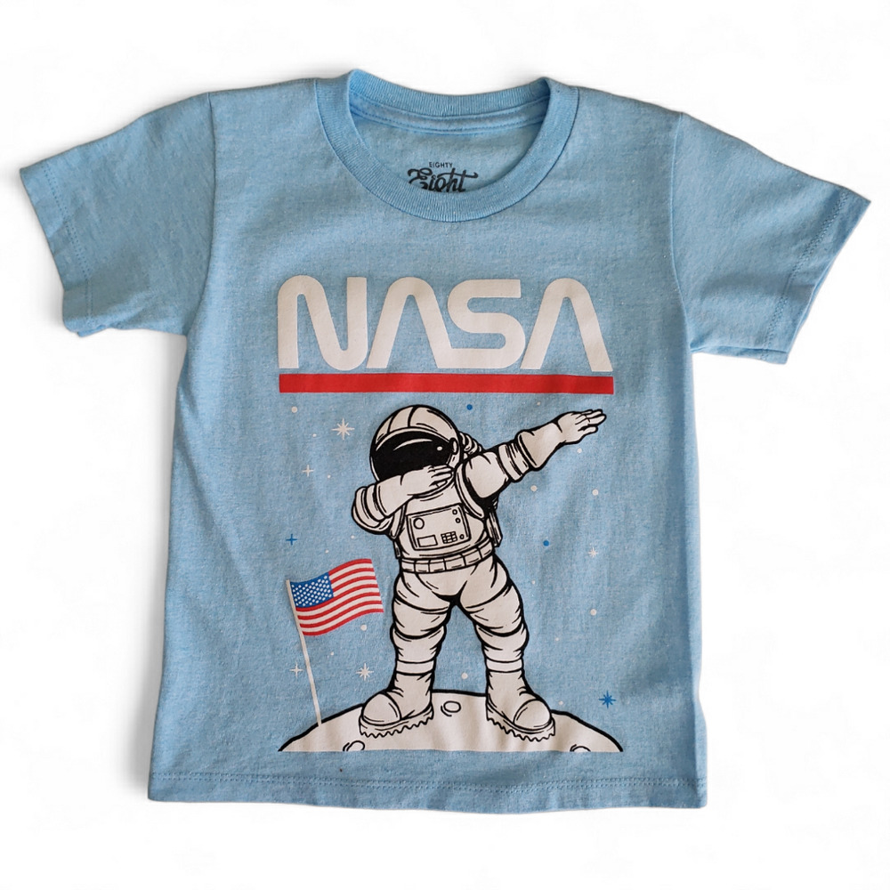 Eighty Eight Brand NASA Dabbing Astronaut Boys T-Shirt Size 4